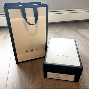 Gucci Shoe Box with Bag